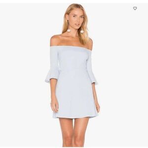 NWT NBD Seduire Mini Dress in Baby Blue Size S